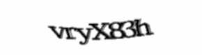 Security check image, please type the characters shown